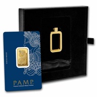Murni Mewah Emas999.9, Gold Bar Pamp Fortuna Lady10g Frame 100087 1.0 cm Pd