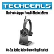 Plantronics Voyager Focus UC Bluetooth Stereo On-Ear Active Noise Cancelling Headset