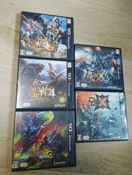 (中古收藏）3DS Monster Hunter 芒亨 系列 全集