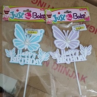 UK butterfly shaped paper topper 11x17