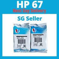 HP 67 HP67 Cartridge HP67XL Ink Cartridge Compatible for HP DeskJet 2821E 2700 2332 2333 2330 2732 2
