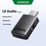 UGREEN Bluetooth 6.0 USB C Adapter LE Audio Auracast aptX Low Latency Transmitter for PS5 Switch PC