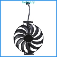 KOK Graphics Card 95mm 4Pin Coolers Fan Replacement Graphics Card Cooling Fan for GTX1650 1630 GDDR6