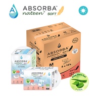 [Carton Size] ABSORBA Nateen Soft Adult Diapers - M / L size 8packs of 10s