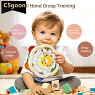 C5GOON Montessori Musical Instruments Hand Drum Shaking Rattles Infant Kids Interactive Educational 
