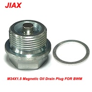 M24X1.5 Steel Engine Magnetic Oil Drain Plug with Neodymium Magnet for BMW F10 F18 F20 N20 120/320/5