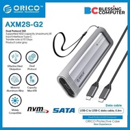 ORICO AXM2S-G2-GY M.2 SATA NVMe Type C Cable Grey SSD Case