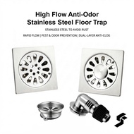 Stainless Steel Floor Trap | Washing Machine Floor Trap | Laundry Floor Drain