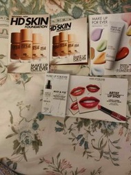 $40/5件包郵 make up forever makeup for ever MUF  NEW HD Skin Foundation 高清隱形持妝粉底 , mist & fix make-up s