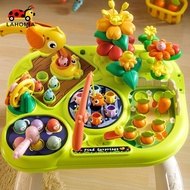 LAHOMIA Baby Activity Table, Farm Radish Pulling Games, Kids Valentines Gifts for Baby