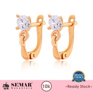 Anting Emas Jepit Elysia Gold 10K Semar Nusantara