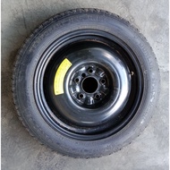 Spare Tyre 5Hole PCD114.3 15 inci 16 17 inch Tayar Ganti Toyota Nissan Sarena Civic Dc5 Alphard Vell