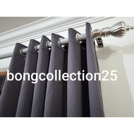 WAREHOUSE CLEARING OUT OF STOCK! ! DOFF BLACKOUT PLAIN CURTAINS GRADE A tt-2