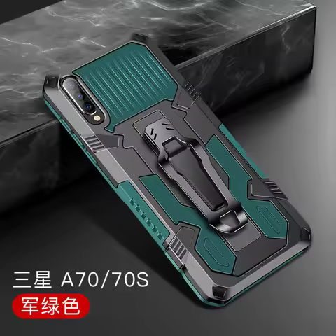 Armor Case For Samsung A70 Case A70S Shockproof Belt Clip Holster Cover for Samsung Galaxy A70 A 70 