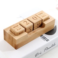 Wooden Desk Calendar