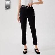 ESPADA กางเกงทรงสลิม ผู้หญิง สีดำ | Slim Trousers | 05092