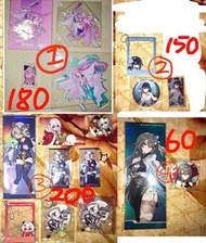 崩壞3 愛莉希雅 希兒 德麗莎 立牌 亞克力掛件 色紙 滿贈 鐳射票