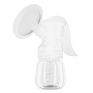 Food-Grade BPA-Free Manual Breast Pump Efficient Piston Pump System Complete Set with 6.09oz Bottle