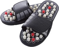 Evaliana Acupoint Rotating Foot Massage Shoes Slippers Sandal Feet Reflexology Acupressure Acupuncture Therapy Medical Unisex