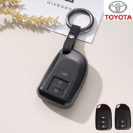 ปลอกกุญแจรถยนต์ Toyota เคสกุญแจรีโมทรถยนต์ YARIS-5-door  Yaris-2buttons yaris 2014 yaris ativ เคสกุญ