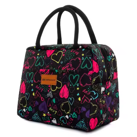 Lunch Bag Cooler Bag Picnic Box for Hot Food Safe Warm Thermal Insulated Cooler business lunch Box s