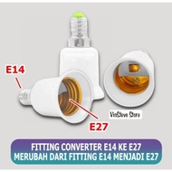 E27 to Fiitting E14 Lamp Fitting Converter (E27 to E14) Fitting Converter