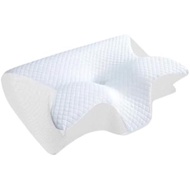 AirwayPro Sleep Apnea Relief Pillow, Orthopedic Memory Foam Neck Support for Side Back Stomach Sleep