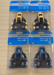 【平價出售】Shimano公路車Lock鞋鎖片  黃色(6度鎖片)／藍色(2度鎖片)