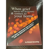 When Grief Leaves The Dictionary And Comes To Your Home Book By Kindah Greening