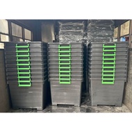 STORAGE BOX 160L , 90L, 65L Storage box Heavy Duty with wheels and handle/storage box/storage box