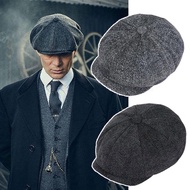 Men's Fashion Painter Hat Beret Octagonal Hat Newsboy Hat
