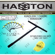 HASSTON T-Socket Wrench HASSTON Single 7-8-9-10-11-12-13-14mm T-Socket Wrench T-Socket Wrench