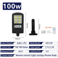 800W Lampu Jalan Tenaga Surya Luar Ruangan Super Terang Sensor Gerak Tahan Air Lampu Tenaga Surya Ha