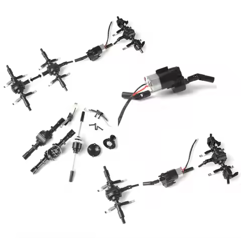 JJRC Q64 Q60 Q61 Q63 Q75 RC Car spare parts Front middle rear axle assembly with differential motor