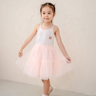 Lebear Ballet Tulle Dress in Blush Pink