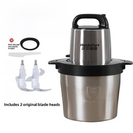High Power Large Capacity 6L 10L Meat Grinder Commercial Home Use 5L Mixer Food Processor Vegetable 