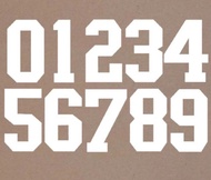 Add logo one color Name Number fee