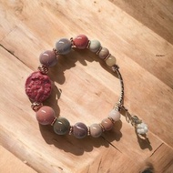 阿拉善蝴蝶仙子圓牌設計款手串