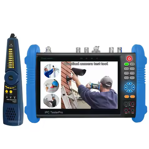 IPC-9800 MOVTADHS 8MP AHD TVI CVI Tester Plus 7-inch tester IPS Touch Screen Monitor CCTV Tester wit