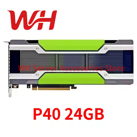 for NVIDIA Tesla P40 24GB GDDR5 PCI-E 3.0 x16 GPU Accelerator Card for AI Deep Learning Computing fo
