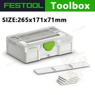 Festool SYS3 S 76 TRA Tool Storage Box 265x171x71mm 577817