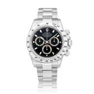 Rolex Rolex Daytona (Reference 116520). A stainless steel automatic wristwatch with chronograph, Cir
