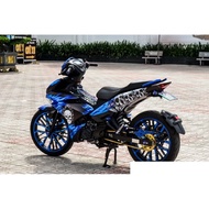 Exciter 150 green skull and skull stamp, exciter 150 stamp, exciter 150 boss team, exciter 150 car s