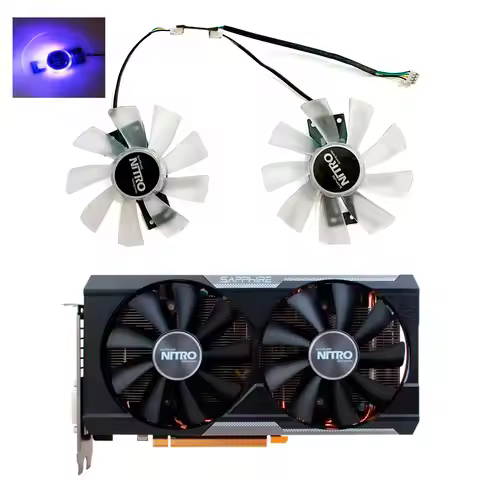 New For SAPPHIRE Radeon R9 380 380X NITRO Graphics Card Replacement Fan GAA8B2U