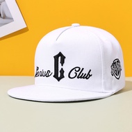 Hip hop baseball cap trendy flat eave duckbill cap street casual embroidered hip-hop cap suitable fo