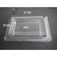 1 package - “1000 pieces H21 “h21 transparent box 14.3cm x 10cmx 3.5cm