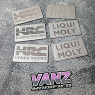 EMBLEM HUNGGER STAINLESS LOGO HRC / EMBLEM STAINLESS LOGO OHLINS