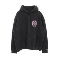 【二手】Chrome Hearts CHROME HEARTS 馬蹄形 CH Plus 臂標棉質連帽衫 男款 二手 B
