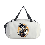 Dragon Ball Goku Kartun Dewasa Bercetak Beg Perjalanan Beg Bagasi Comel Perkhemahan Luar Beg Beg Ber