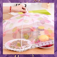 (SBA) TRANSPARENT Folding Food Cover Anti-Fly Food Cover Net Cover AR9310B2